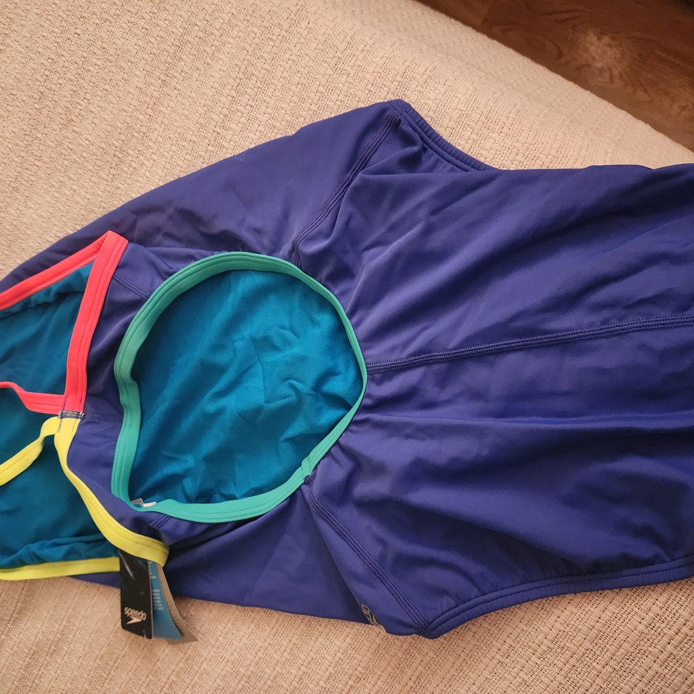 Colorful Athletic Swimsuit